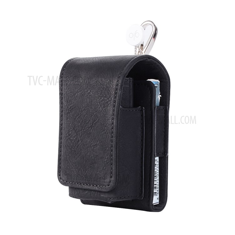 Leather Holster Cover for GLO E-cigarette Electronic Cigarette - Black-1