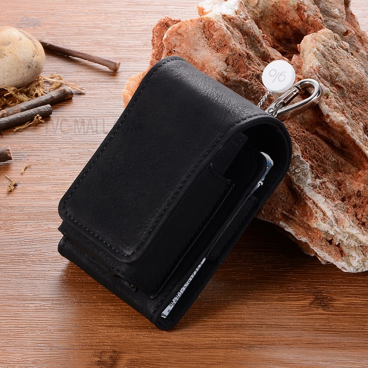 Leather Holster Cover for GLO E-cigarette Electronic Cigarette - Black-4