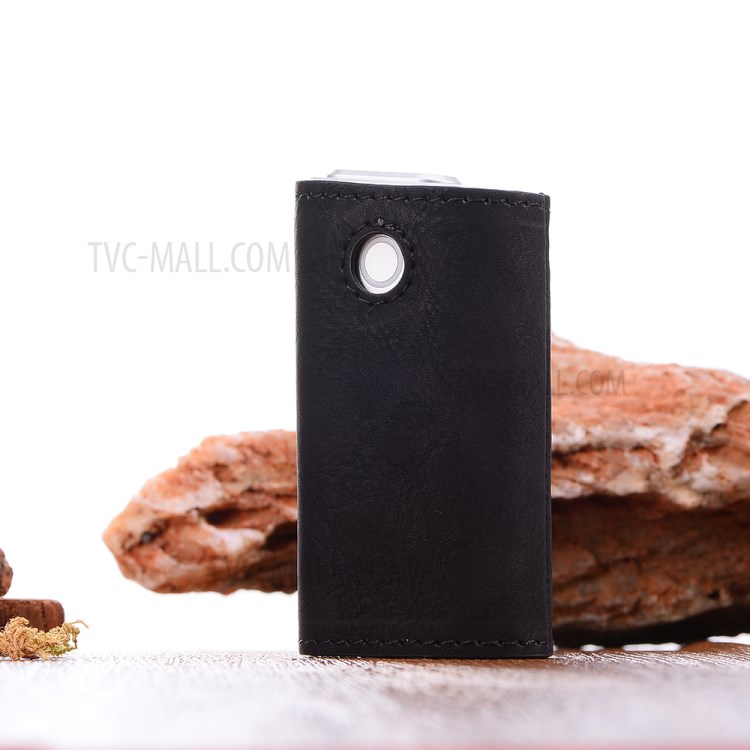 Leather Holster Cover for GLO E-cigarette Electronic Cigarette - Black-6