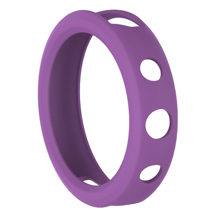 Anti-aging Protective Silicone Case Cover for ASUS ZenWatch 3 - Purple-2