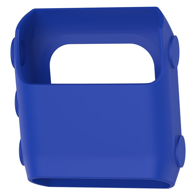 For Polar V800 GPS Sports Watch Soft Silicone Case Accessory - Dark Blue-3