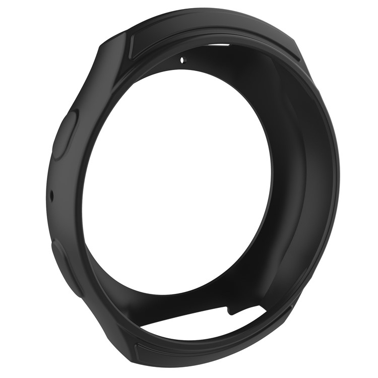 Soft Silicone Protective Case Cover for Samsung Galaxy Gear S2 / R720 / R730 - Black-3