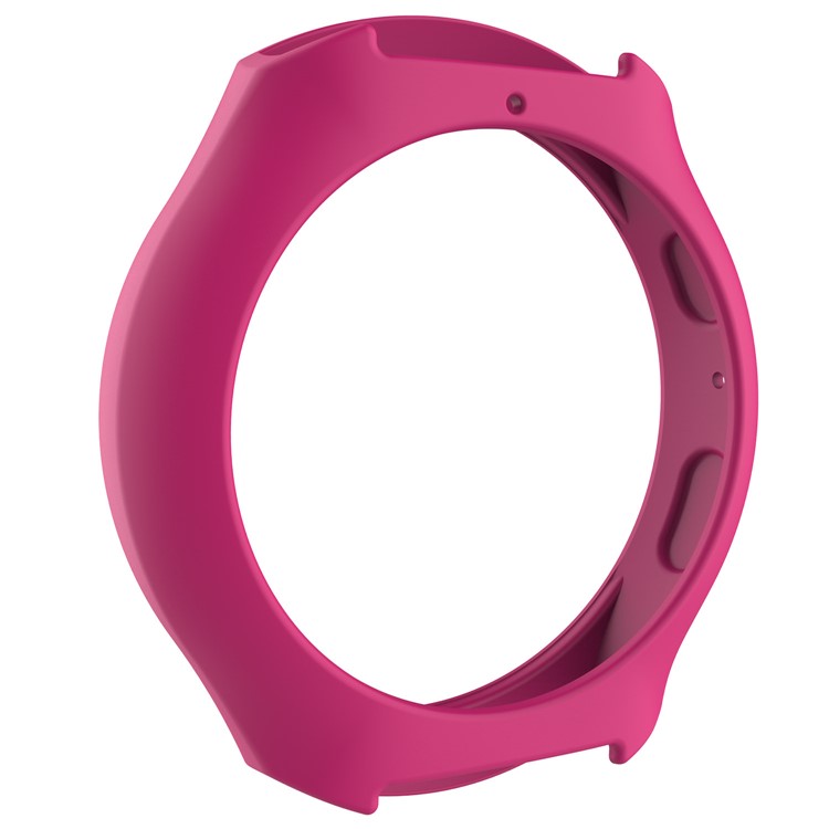 Flexible Soft Silicone Protective Case Cover for Samsung Galaxy Gear S2 / R720 / R730 - Pink-1