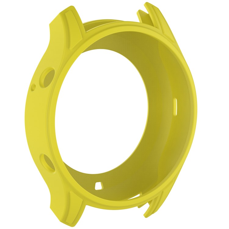 Flexible Soft Silicone Protective Shell for Samsung Galaxy Gear S3 Classic - Yellow-2