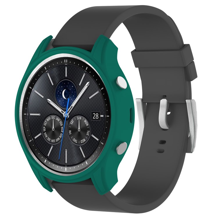 Anti-shock Soft Silicone Protective Case Cover for Samsung Galaxy Gear S3 Classic - Green-1