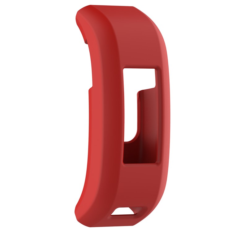 Waterproof Soft Silicone Protective Case for Garmin Vivosmart HR - Red-1