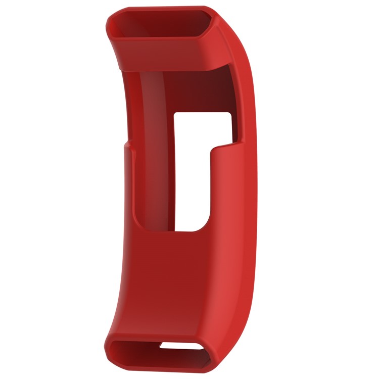 Waterproof Soft Silicone Protective Case for Garmin Vivosmart HR - Red-3