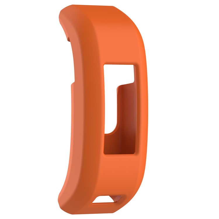 Waterproof Anti-dust Soft Silicone Protective Cover for Garmin Vivosmart HR - Orange-1