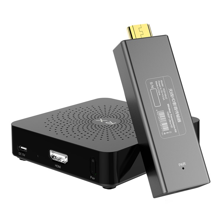 MEASY W2H Mini2 1080P 30M Wireless HDMI Transmission Kit - US Plug-2