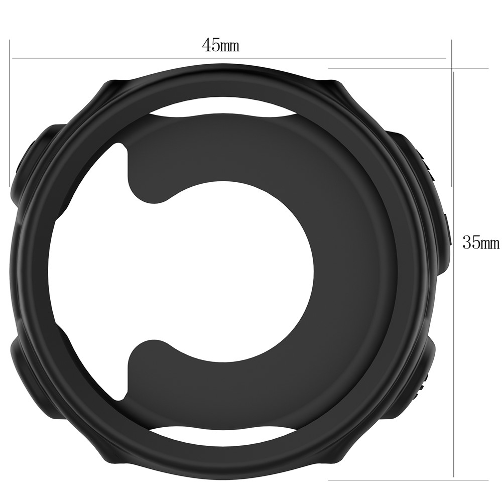 Anti-aging Protective Silicone Case Cover for Garmin Forerunner 235 / 735 - Black-2