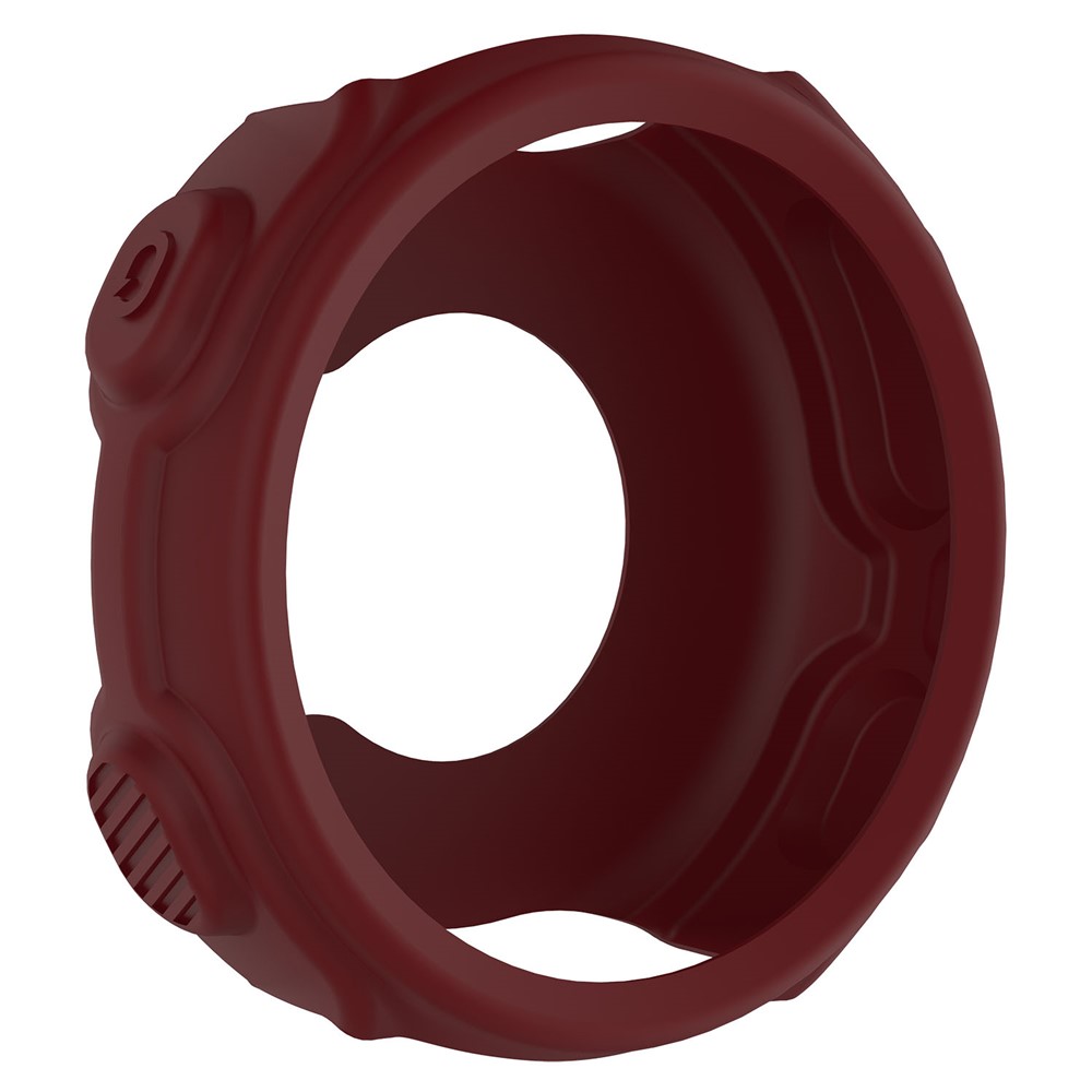 Anti-aging Soft Silicone Protective Shell for Garmin Forerunner 235 / 735 - Wine Red-2