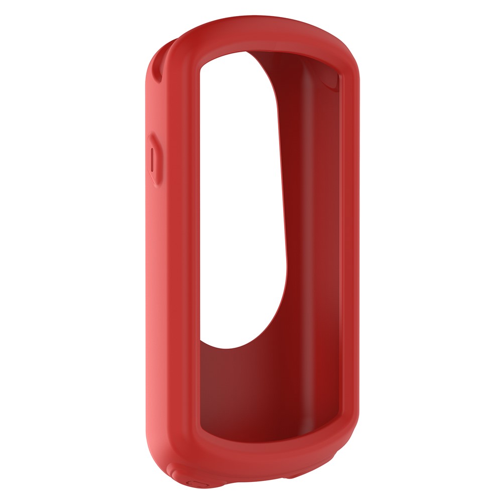 Caso de Protección de Silicona Impermeable Flexible Para Garmin Edge 1030/Edge 1030 Más - Rojo