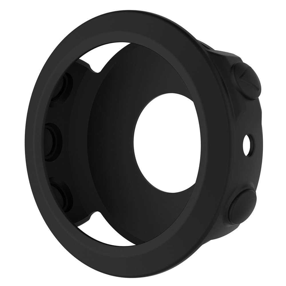 Capa Protetora Antienvelhecimento Da Caixa De Silicone Para Garmin Fenix5x / 5x Mais - Preto