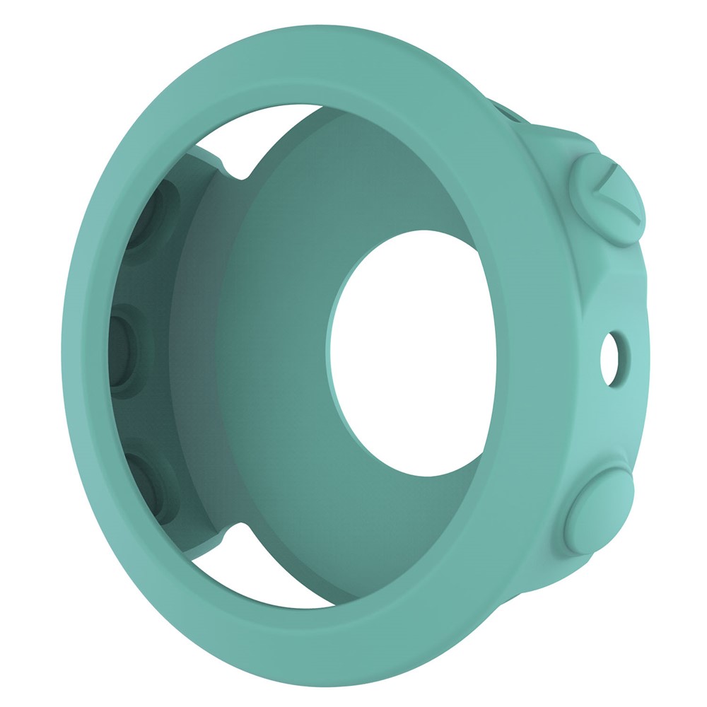 Anti-aging Soft Silicone Protective Case Cover for Garmin Fenix5X - Cyan-2