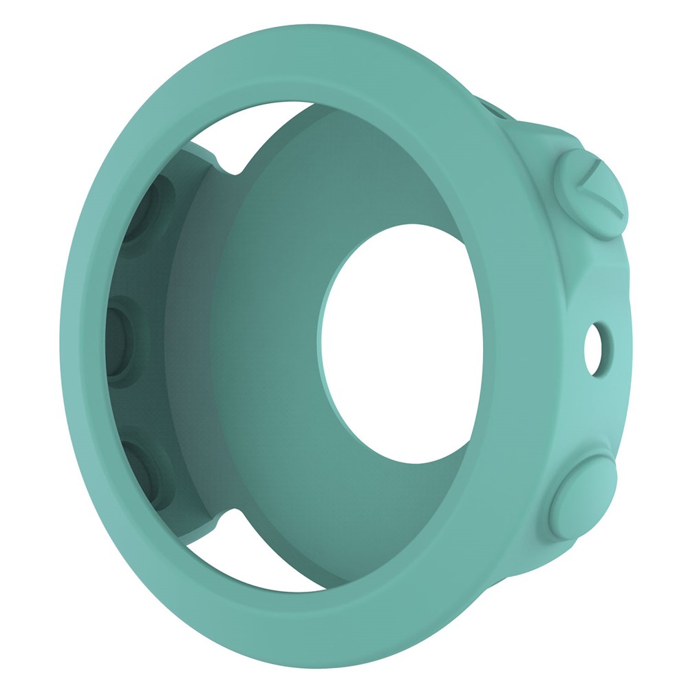 Couverture De Protection Anti-vieillard En Silicone Doux Pour Garmin Fenix5X / 5x Plus - Cyan