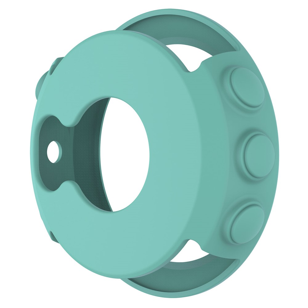 Anti-aging Soft Silicone Protective Case Cover for Garmin Fenix5X - Cyan-3