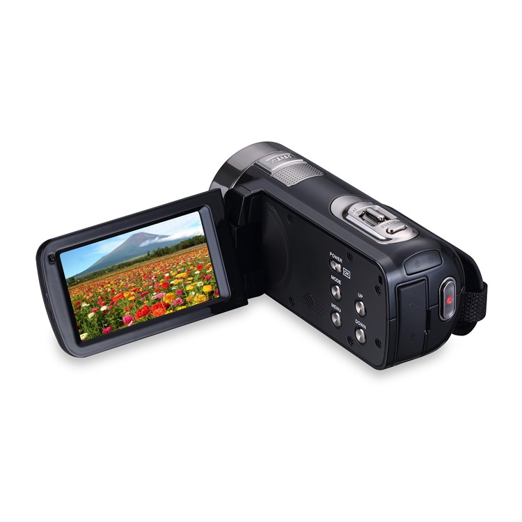 301S Digital Camera 3.0-inch Night Vision Camcorder 5MP FHD Video Recorder with HDMI Output Remote Control - EU Plug-4