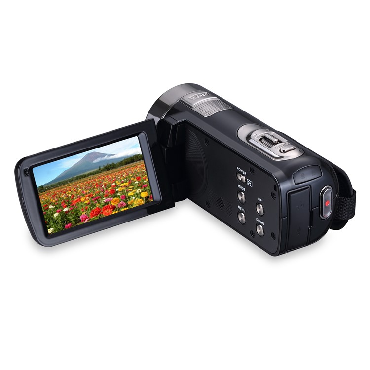 301S Digital Camera 3.0-inch Night Vision Camcorder 5MP FHD Video Recorder with HDMI Output Remote Control - EU Plug-7