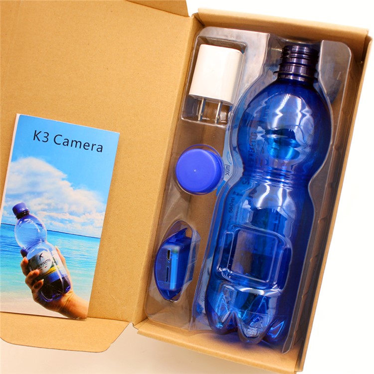 K3 1080P Hidden Camera Water Bottle Video Recorder Support Motion Detection - US Plug-20