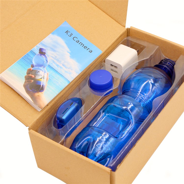 K3 1080P Hidden Camera Water Bottle Video Recorder Support Motion Detection - US Plug-21