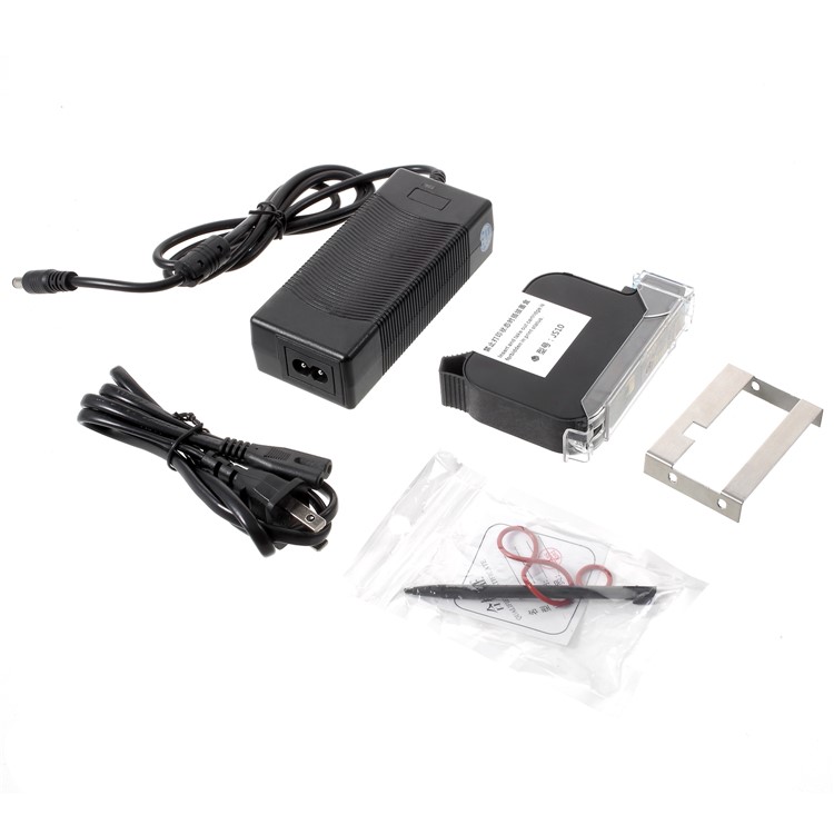 Touch Screen Handheld Inkjet Spray Printer with 50ml Ink Cartridge - US Plug-13