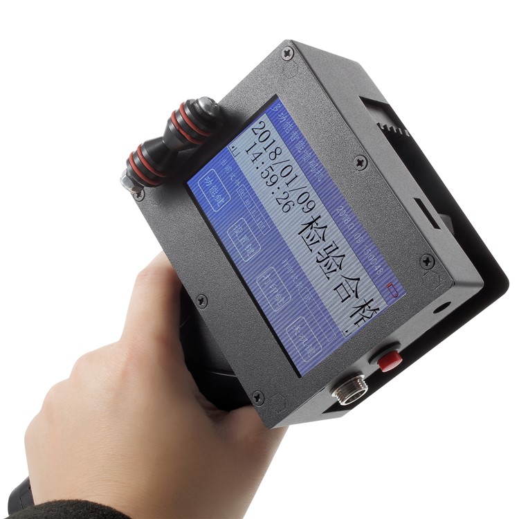Touch Screen Handheld Inkjet Spray Printer with 50ml Ink Cartridge - US Plug-5
