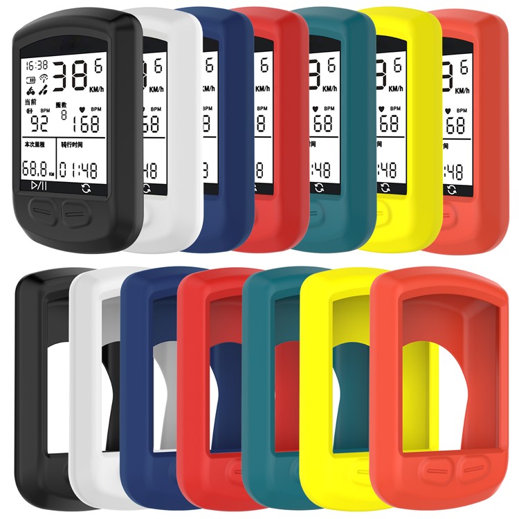 Soft Silicone Protective Cover for iGPSPORT iGS10 - Black-5