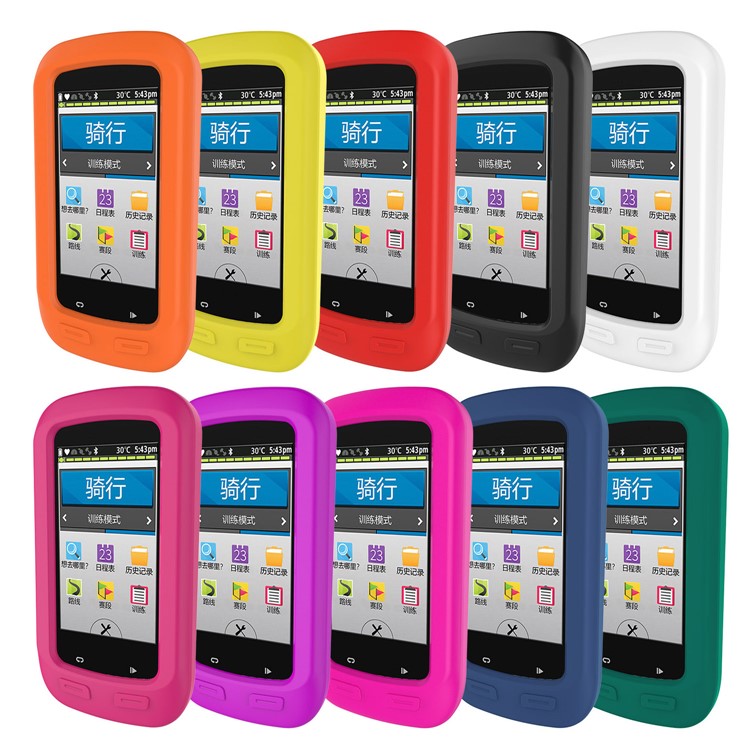 Soft Silicone Protective Cover for Garmin Edge 1000 - Black-5