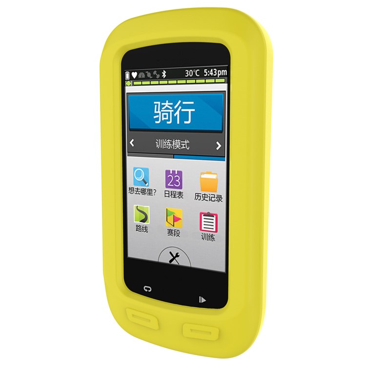 Silicone Flexible Protective Cover for Garmin Edge 1000 - Green-3
