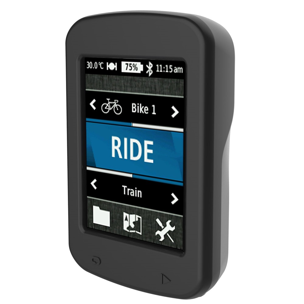 Soft Silicon Protective Case for Garmin Edge 820 - Black-4