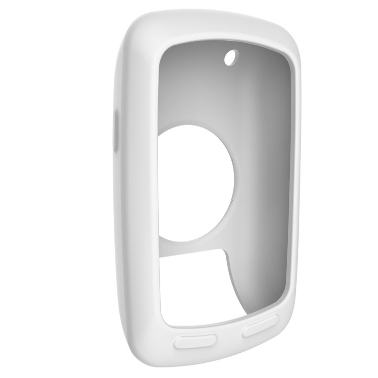 Flexible Silicon Protection Cover Shell for Garmin Edge 800 / E810 - White-2