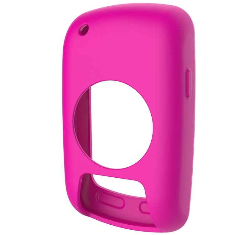 Flexible Silicon Protector Case Shell for Garmin Edge 800 / E810 - Rose-2