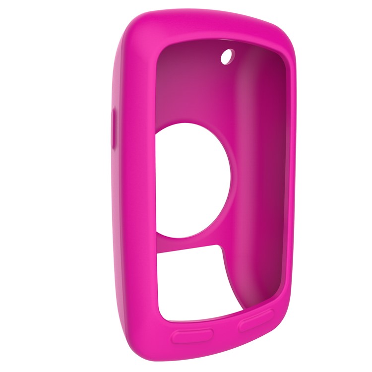 Flexible Silicon Protector Case Shell for Garmin Edge 800 / E810 - Rose-3