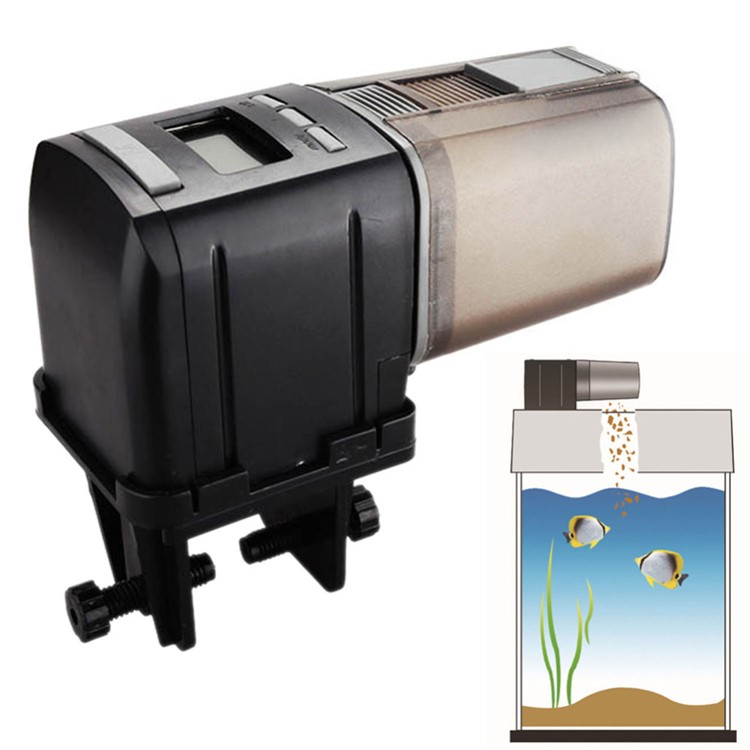 AF31 Digital Automatic Fish Feeder Aquarium Food Dispenser Timer for Fish Tank-1