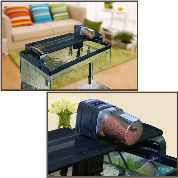 AF31 Digital Automatic Fish Feeder Aquarium Food Dispenser Timer for Fish Tank-9