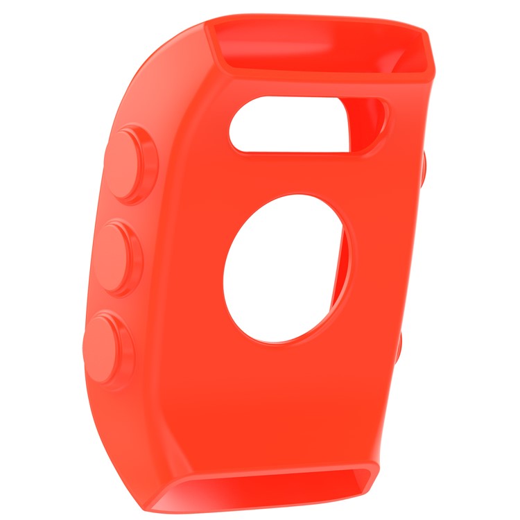 Anti-aging Soft Silicone Protective Case Cover for Polar M400 M430 - Orange-2
