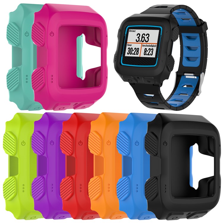 Soft Silicone Watch Case for Garmin Forerunner 920XT - Orange-4