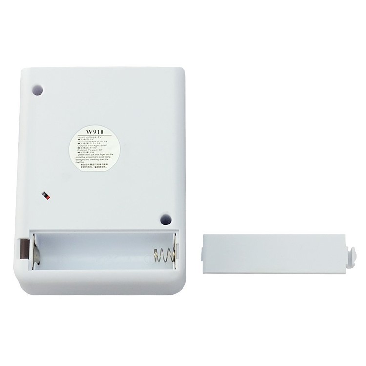 W910 Portable Necklace 3 Speeds Personal Cooling Fan with 18650 Li-ion Battery - White-7