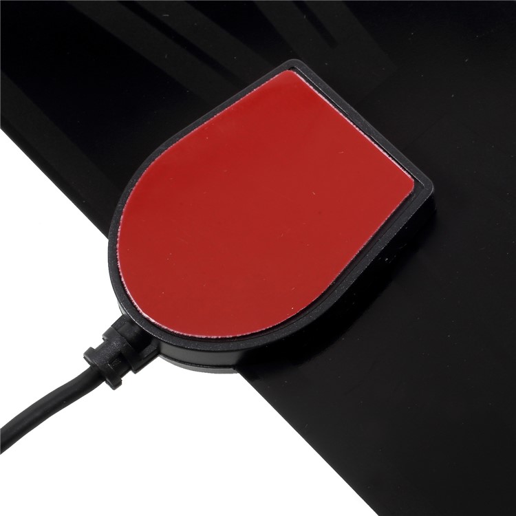 HD Digital Indoor 50 Miles Range HD TV Antenna with Cable Flat Design 28dB Gain-4