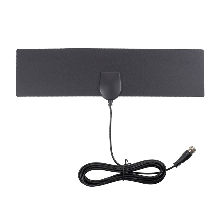 HD Digital Indoor 50 Miles Range HD TV Antenna with Cable Flat Design 28dB Gain-5