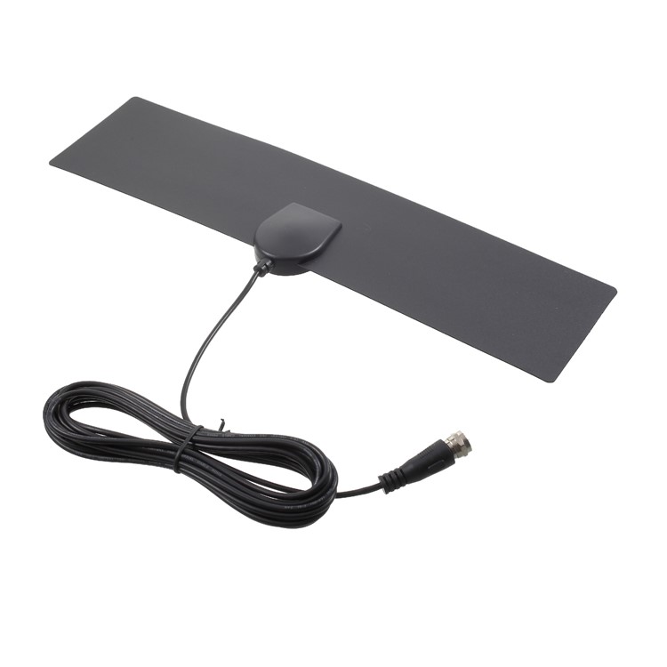 HD Digital Indoor 50 Miles Range HD TV Antenna with Cable Flat Design 28dB Gain-6