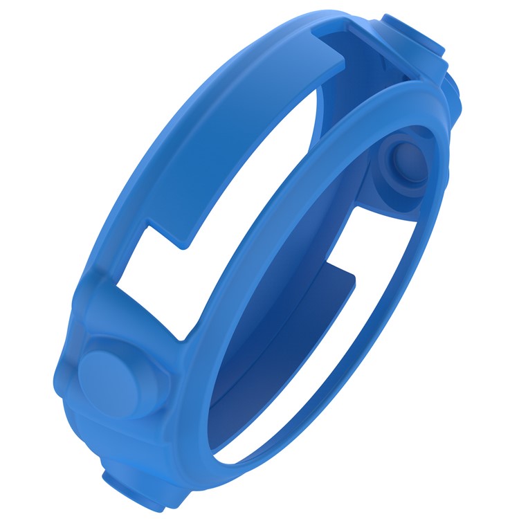 Soft Silicone Protector Case for Garmin Fenix 3/Fenix 3 HR/Fenix 3 Sapphire/Quatix 3/Tactix Bravo - Blue-7