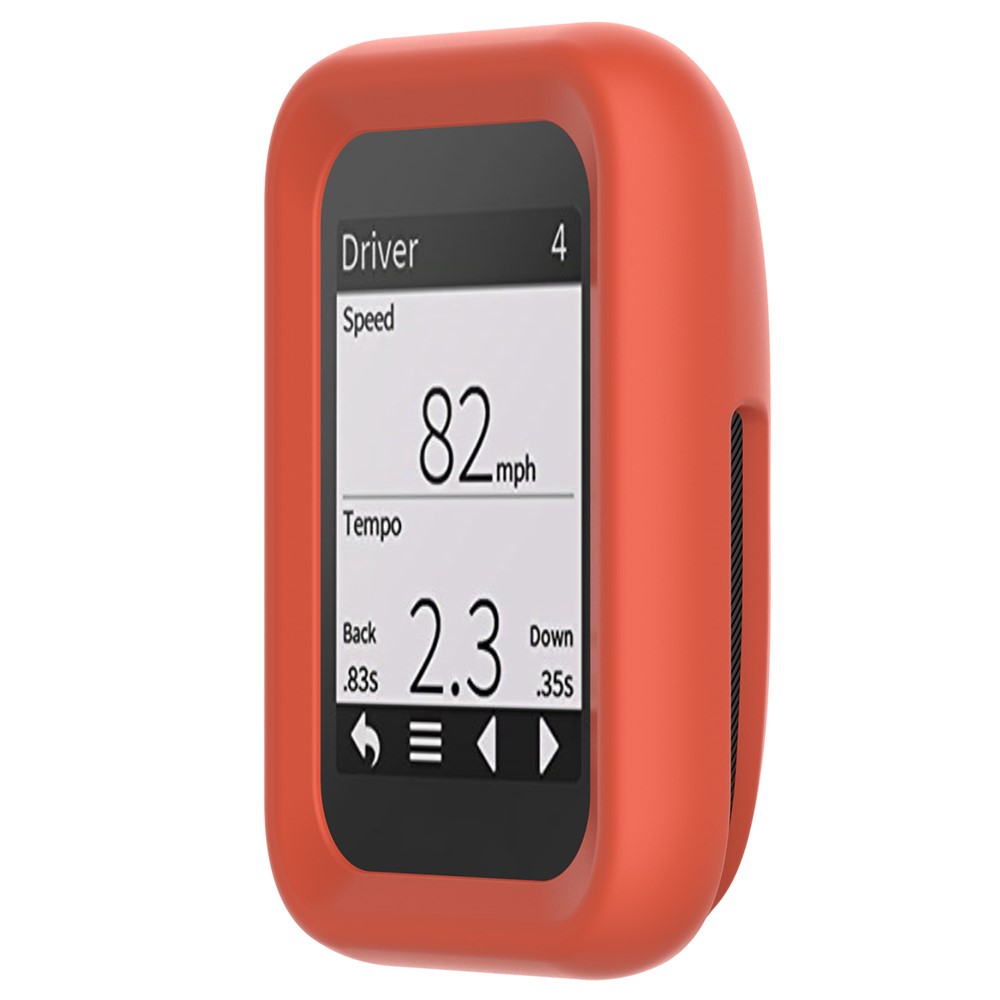 Casa de Capa de Silicone Macio Para Abordagem Garmin G30 GPS GPS - Laranja