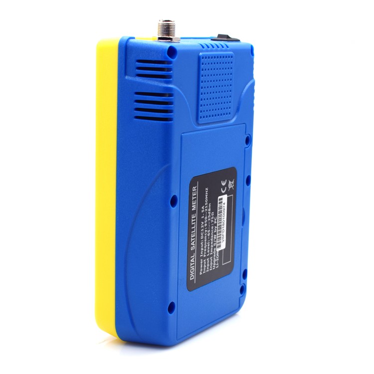 IBRAVEBOX V8 Finder 3.5-inch LCD Full HD DVB-S2 Satellite Finder Meter - Yellow / US Plug-6