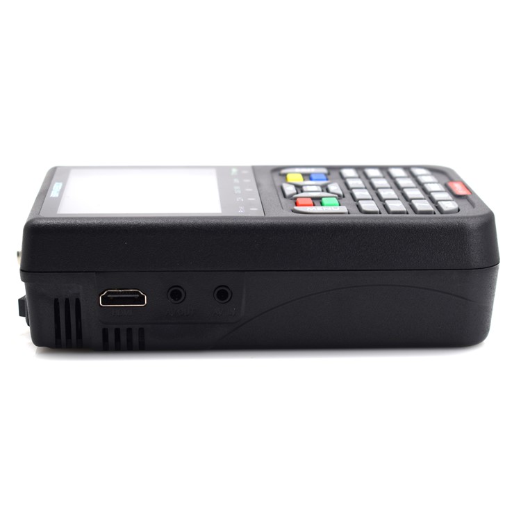 IBRAVEBOX V8 Satfinder 3.5-inch LCD Full HD DVB-S2 Satellite Finder Meter - Black / EU Plug-4