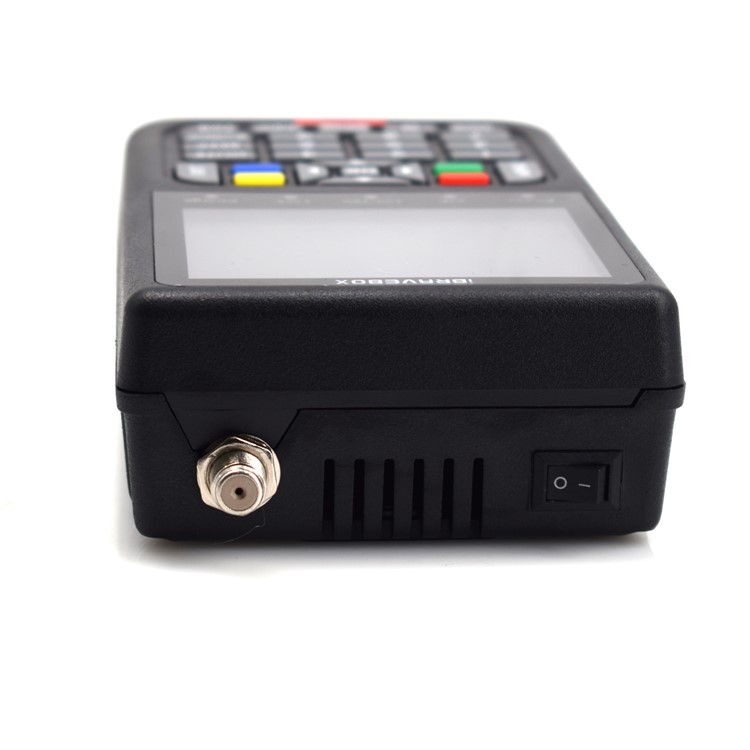 IBRAVEBOX V8 Satfinder 3.5-inch LCD Full HD DVB-S2 Satellite Finder Meter - Black / EU Plug-5