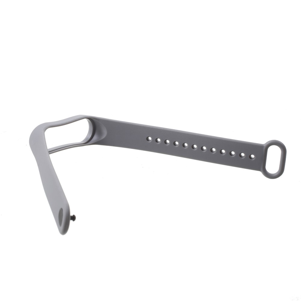 Soft TPU Wrist Braclet Replacement for Xiaomi Mi Band 3 - Grey-5