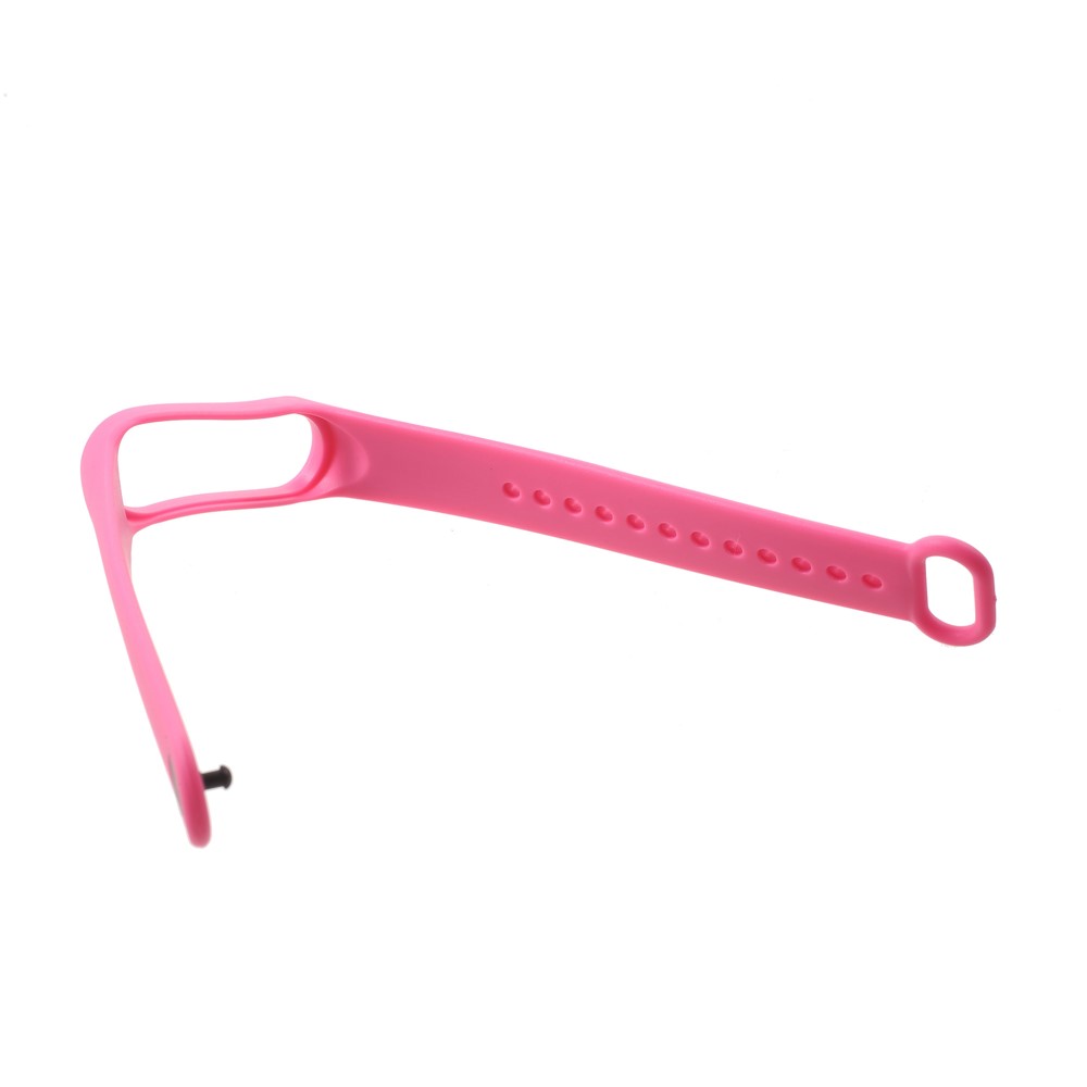 Soft TPU Wrist Sport Strap Replacement for Xiaomi Mi Band 3 - Orange-4