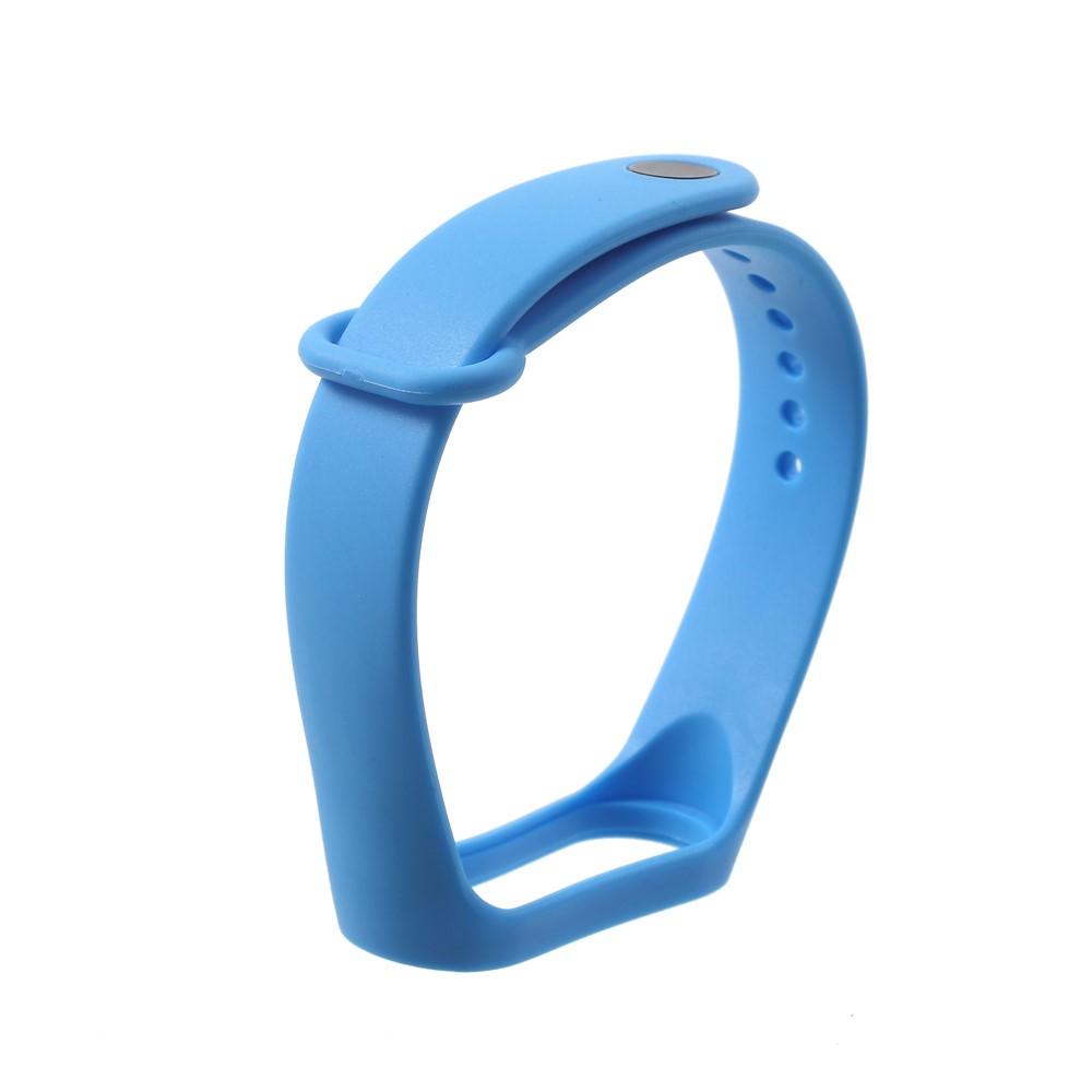 Flexible TPU Wristband Strap Replacement for Xiaomi Mi Band 3 - Dark Blue-2