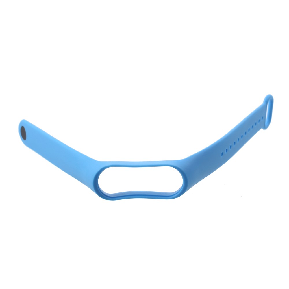 Flexible TPU Wristband Strap Replacement for Xiaomi Mi Band 3 - Dark Blue-5